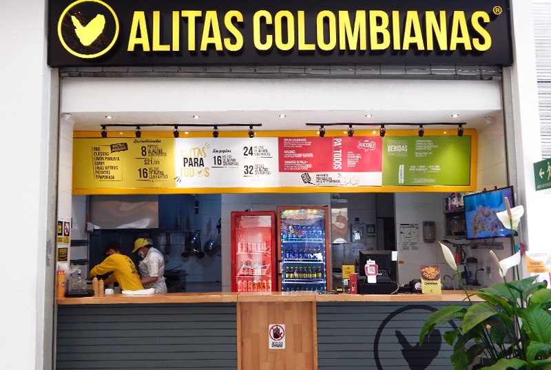Alitas Colombianas Gran Estación