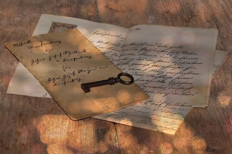 Qué enseñanzas nos dejan las cartas del diablo a su sobrino 1 cartas antiguas sobre una mesa de madera