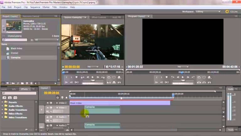 Qué es Adobe Premiere Pro CC y cómo se utiliza en la edición de video 21 interfaz de adobe premiere pro en accion