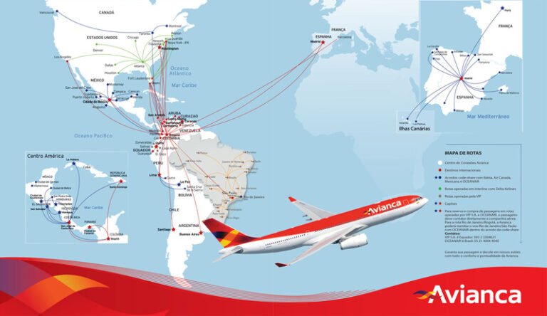 A qué rutas de Viva Air y Avianca puedo acceder desde Colombia