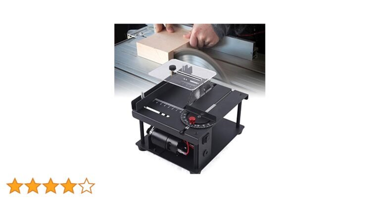 Qué es una mini sierra de mesa y cómo elegir la mejor para ti 15 mini sierra de mesa en accion