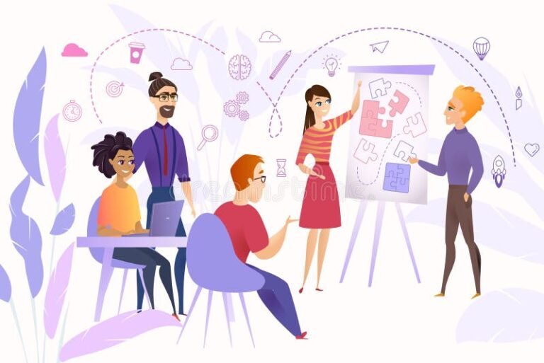 Qué es un curso de Seis Sigma Green Belt y cómo puede beneficiarte 2 personas trabajando en equipo con graficos