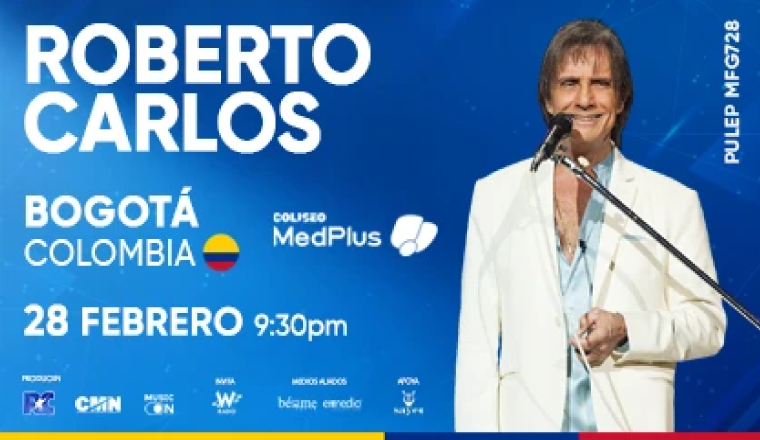Roberto Carlos se presentará en Colombia este año 28 roberto carlos en concierto en colombia