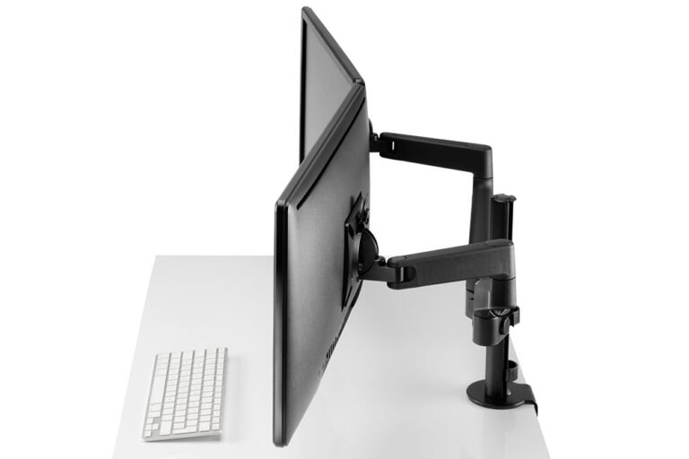 Dónde comprar un soporte para dos monitores de calidad 8 soporte ergonomico para dos monitores