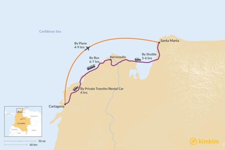 Cómo puedo ir de Cartagena a Santa Marta de manera fácil y rápida 7 Cómo puedo ir de Cartagena a Santa Marta de manera fácil y rápida